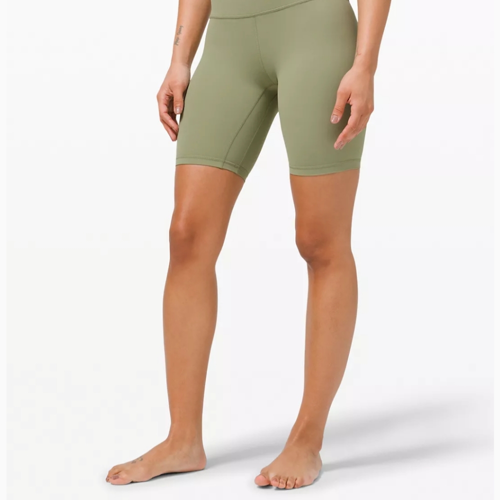 Lululemon Align shorts 8 inch rosemary green 4